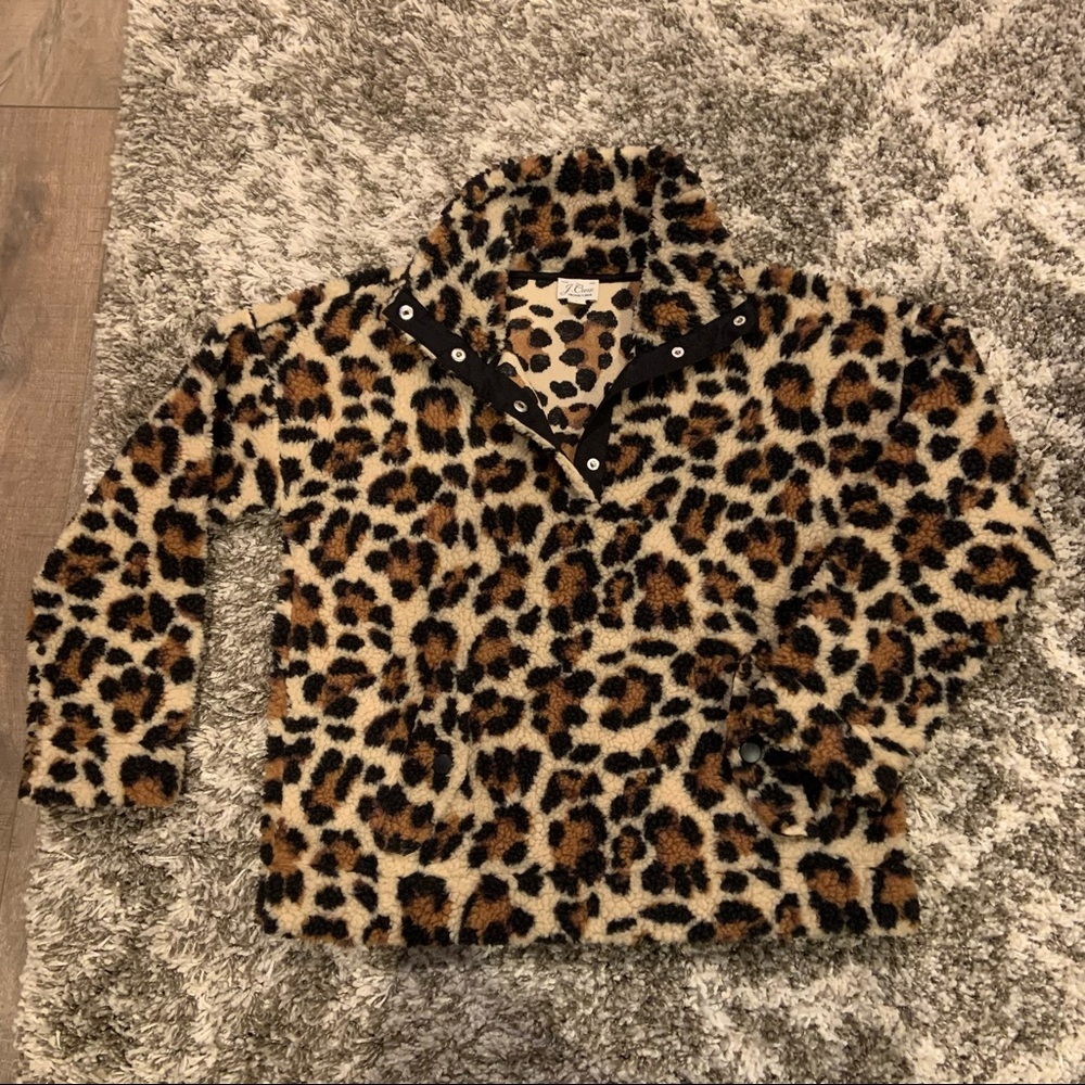 J. Crew Vintage Fleece Coat